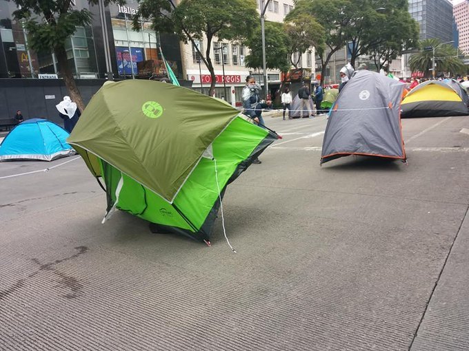 Que casas de campaña no sean pura escenografía en el zócalo: Sheinbaum |  NOTICIAS | Capital 21