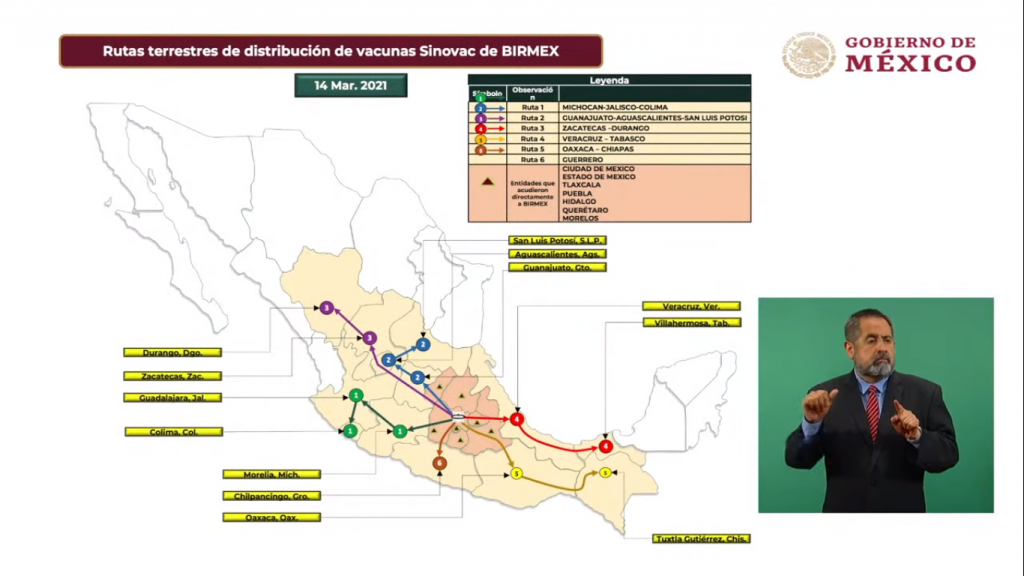 SEDENA presenta plan de distribución de vacunas COVID en México | NOTICIAS  | Capital 21