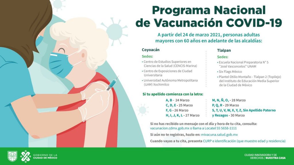Cómo registrarse para recibir la vacuna anti COVID en CDMX? | NOTICIAS |  Capital 21