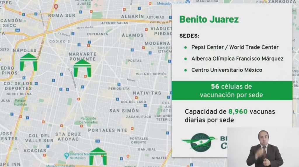 Calendario de vacunación: Álvaro Obregón, Benito Juárez y Cuauhtémoc |  NOTICIAS | Capital 21