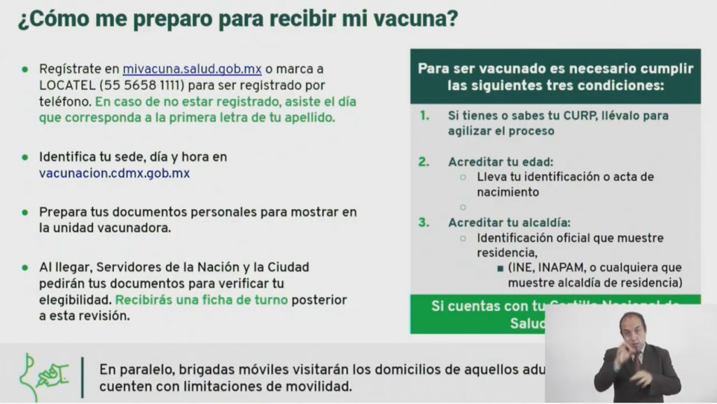 Calendario de vacunación: Álvaro Obregón, Benito Juárez y Cuauhtémoc |  NOTICIAS | Capital 21