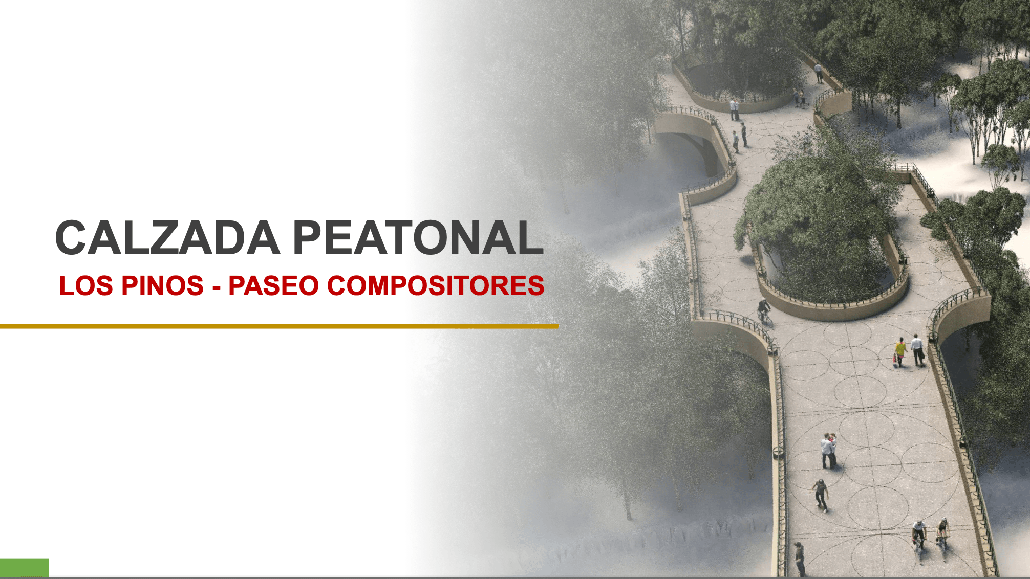Comienza construcción de Calzada Peatonal que unirá 1era y 2da sección del  Bosque de Chapultepec | NOTICIAS | Capital 21