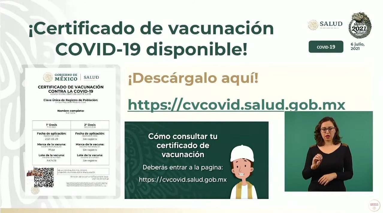 Paso a paso para obtener el Certificado de Vacunación COVID-19 | NOTICIAS |  Capital 21