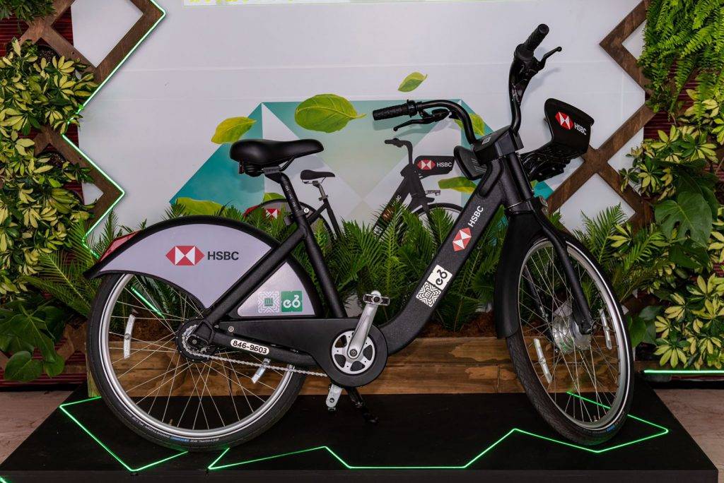 Nueva Ecobicicleta parte del sistema Ecobici en colaboración con HSBC